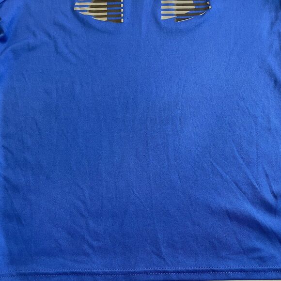 Under Armour Blue Heat Gear Athletic Tshirt - Picture 3 of 5